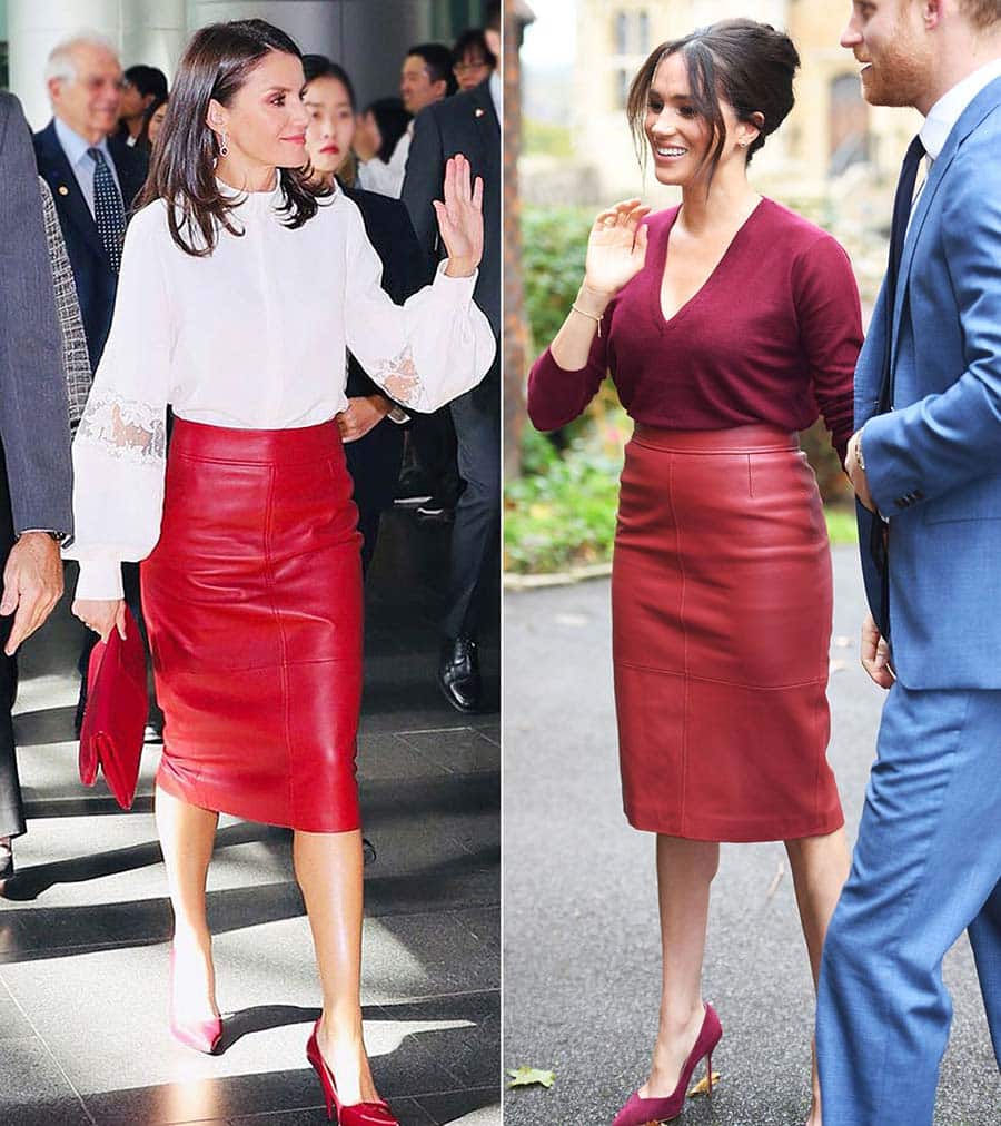 WWIB-Queen-Letizia-Meghan-Markle-Same-Red-Skirt-Promo