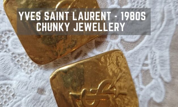Yves Saint Laurent – 1980’s Chunky Jewellery Is Back