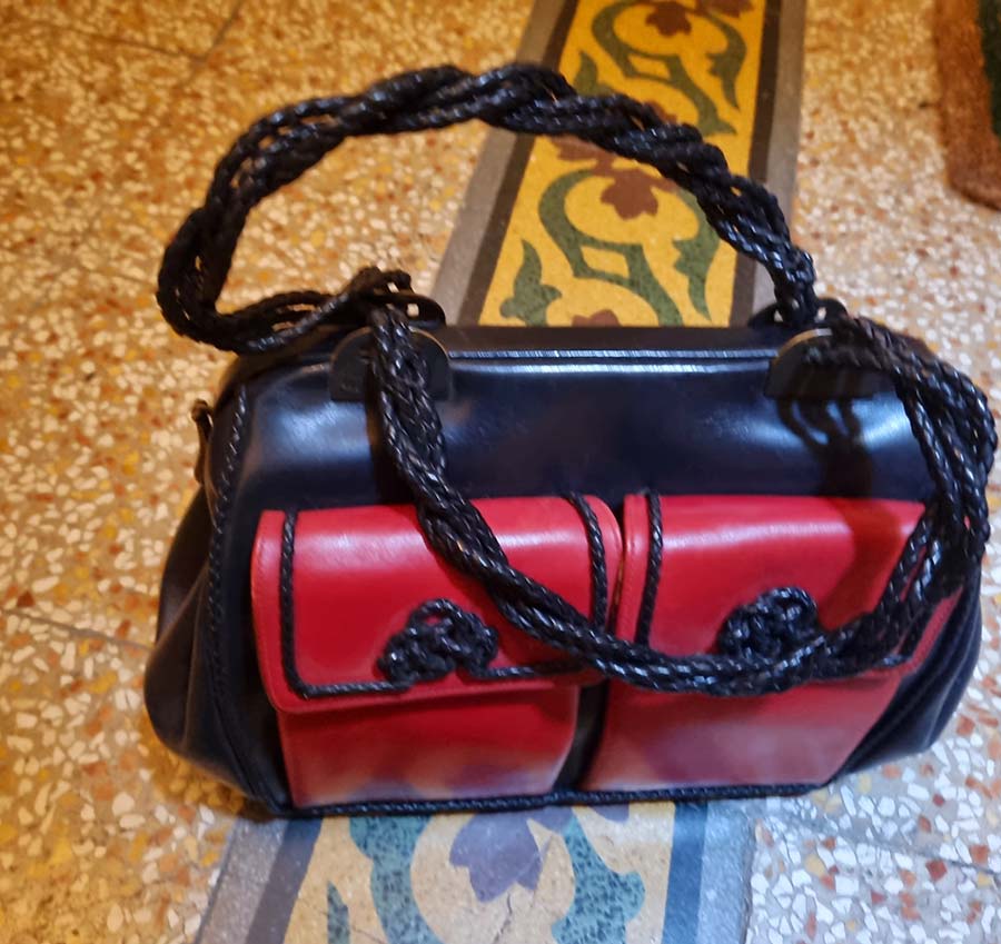 Roberta Di Camerino Venice Made in Italy leather bag Roberta