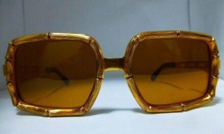 Sunglasses – Vintage Bamboo Gold Eyewear